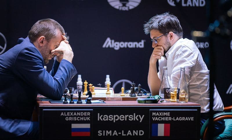 US Chess Championships R9: Leaders Draw, Caruana Wins 