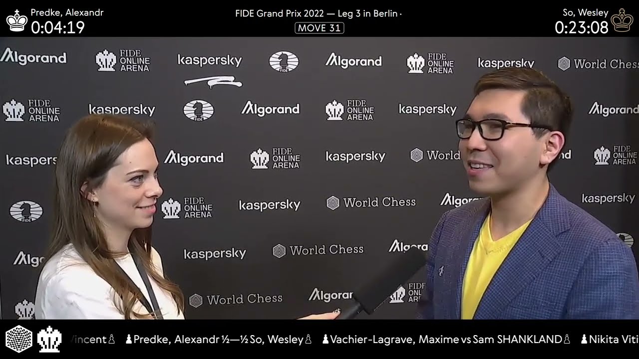 FIDE Grand Prix Series 2022  EXCLUSIVE INTERVIEWS with Dina